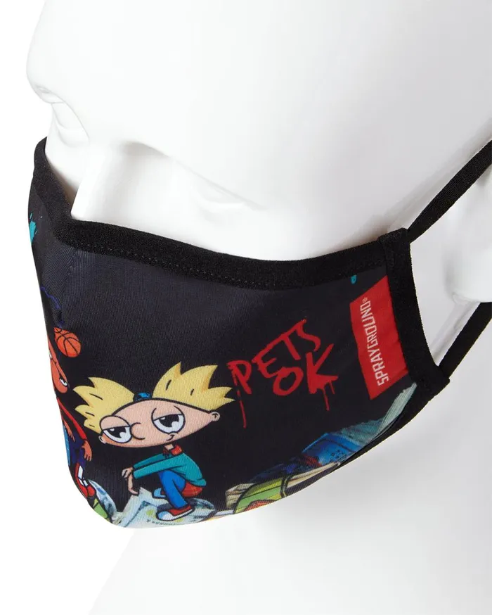 SPRAYGROUND Face Masks ADULT HEY ARNOLD MONEY STACKS FORM FITTING FACECOVERING 8211 Universal SPRAYGROUND Face Masks ADULT HEY ARNOLD MONEY STACKS FORM FITTING FACECOVERING 8211 Universal