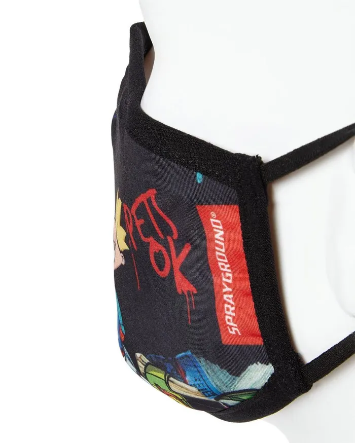 SPRAYGROUND Face Masks ADULT HEY ARNOLD MONEY STACKS FORM FITTING FACECOVERING 8211 Universal SPRAYGROUND Face Masks ADULT HEY ARNOLD MONEY STACKS FORM FITTING FACECOVERING 8211 Universal