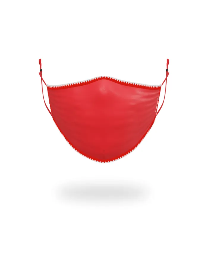SPRAYGROUND Face Masks ADULT VERTICAL SHARK RED FORMFITTING FACE MASK 8211 Universal