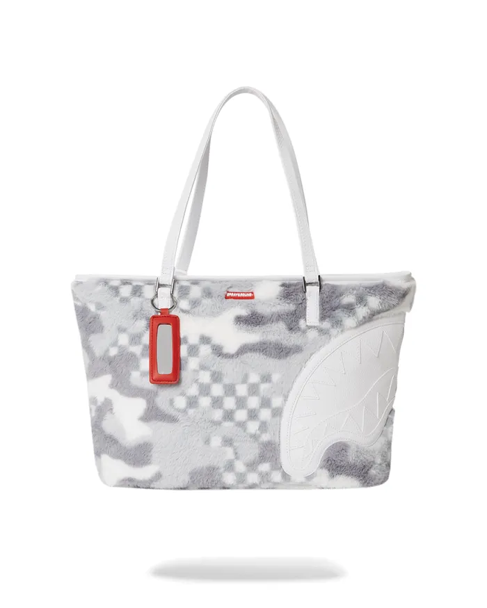 SPRAYGROUND Handbags 3AM PLUSH SWISS ALPS TOTE 8211 Universal