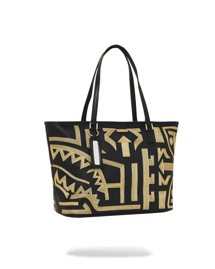 SPRAYGROUND Handbags AI8 AFRICAN INTELLIGENCE PATH TO THE FUTURE II TOTE 8211 Universal SPRAYGROUND Handbags AI8 AFRICAN INTELLIGENCE PATH TO THE FUTURE II TOTE 8211 Universal