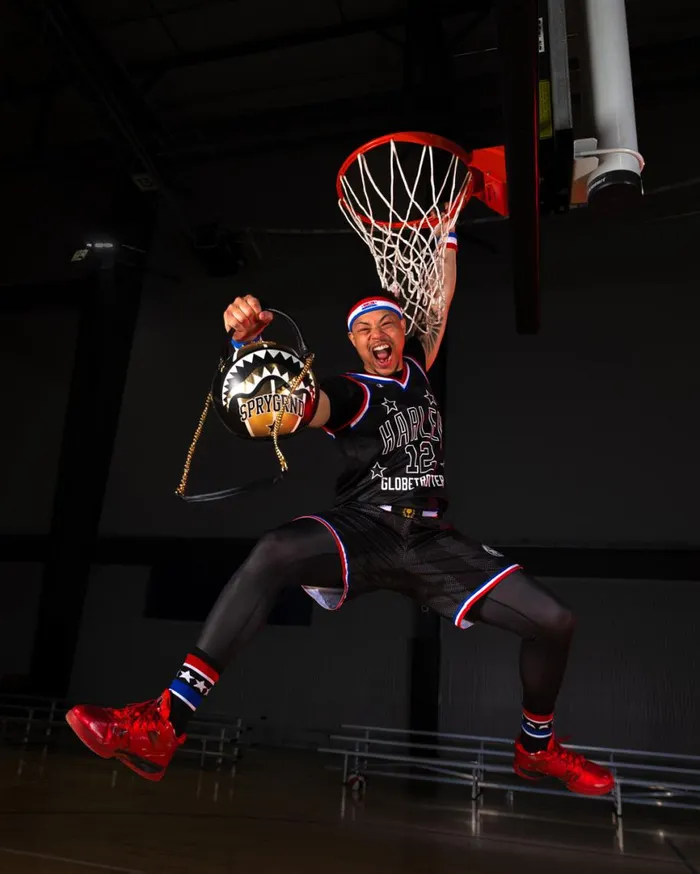 SPRAYGROUND Handbags HARLEM GLOBETROTTERS BASKETBALL BAG 8211 Universal