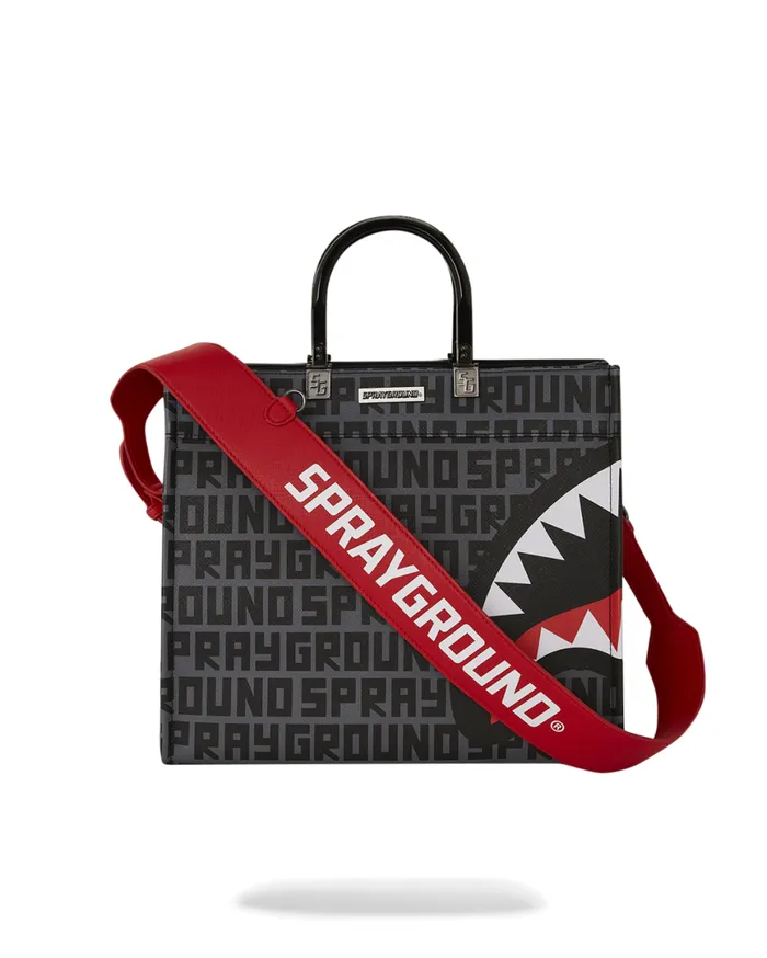 SPRAYGROUND Handbags SHARKFINITY STEALTH PILOT TORTUGA TOTE 8211 Universal