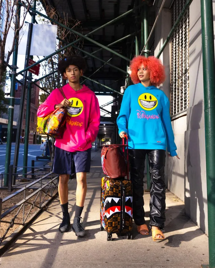 SPRAYGROUND Handbags ZEBRA ELEPHANT RON ENGLISH COLLAB TOTE 8211 Universal SPRAYGROUND Handbags ZEBRA ELEPHANT RON ENGLISH COLLAB TOTE 8211 Universal
