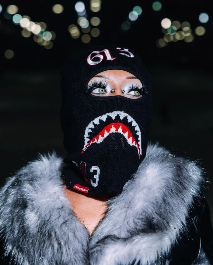 SPRAYGROUND Ski Masks 613 MEAN and CLEAN SKI MASK 8211 Universal SPRAYGROUND Ski Masks 613 MEAN and CLEAN SKI MASK 8211 Universal