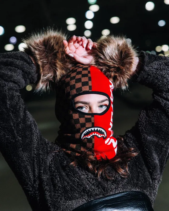 SPRAYGROUND Ski Masks SPLIT CREATE SKI MASK 8211 Universal SPRAYGROUND Ski Masks SPLIT CREATE SKI MASK 8211 Universal