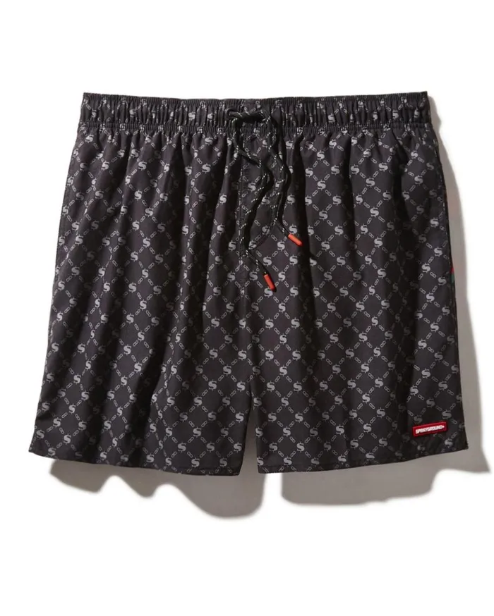 SPRAYGROUND Swimwear MIDNIGHT MONEYGRAM SHOTO SWIM TRUNKS 8211 Universal