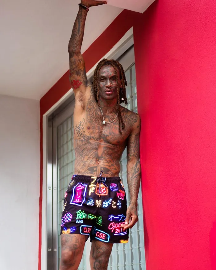 SPRAYGROUND Swimwear OKINAWA SWIM TRUNKS 8211 Universal SPRAYGROUND Swimwear OKINAWA SWIM TRUNKS 8211 Universal