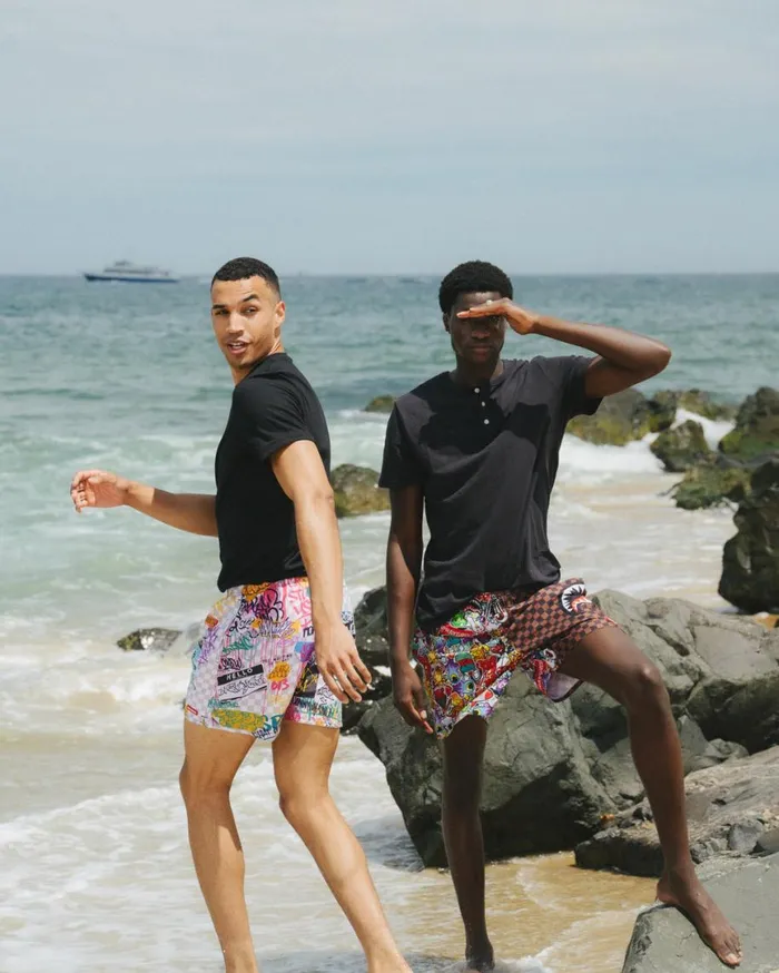 SPRAYGROUND Swimwear STICKER CREW SWIM SHORTS 8211 Universal SPRAYGROUND Swimwear STICKER CREW SWIM SHORTS 8211 Universal