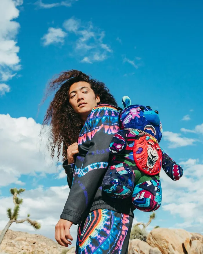 SPRAYGROUND Teddy Bear Backpacks ASTRO TWILIGHT MONEYBEAR TEDDYBEAR BACKPACK 8211 Universal SPRAYGROUND Teddy Bear Backpacks ASTRO TWILIGHT MONEYBEAR TEDDYBEAR BACKPACK 8211 Universal