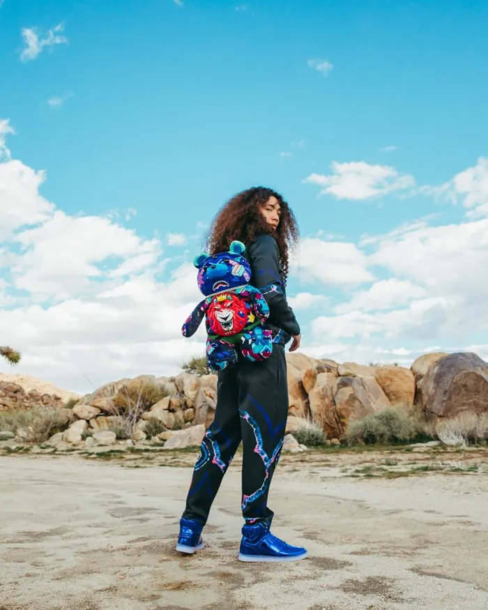 SPRAYGROUND Teddy Bear Backpacks ASTRO TWILIGHT MONEYBEAR TEDDYBEAR BACKPACK 8211 Universal SPRAYGROUND Teddy Bear Backpacks ASTRO TWILIGHT MONEYBEAR TEDDYBEAR BACKPACK 8211 Universal