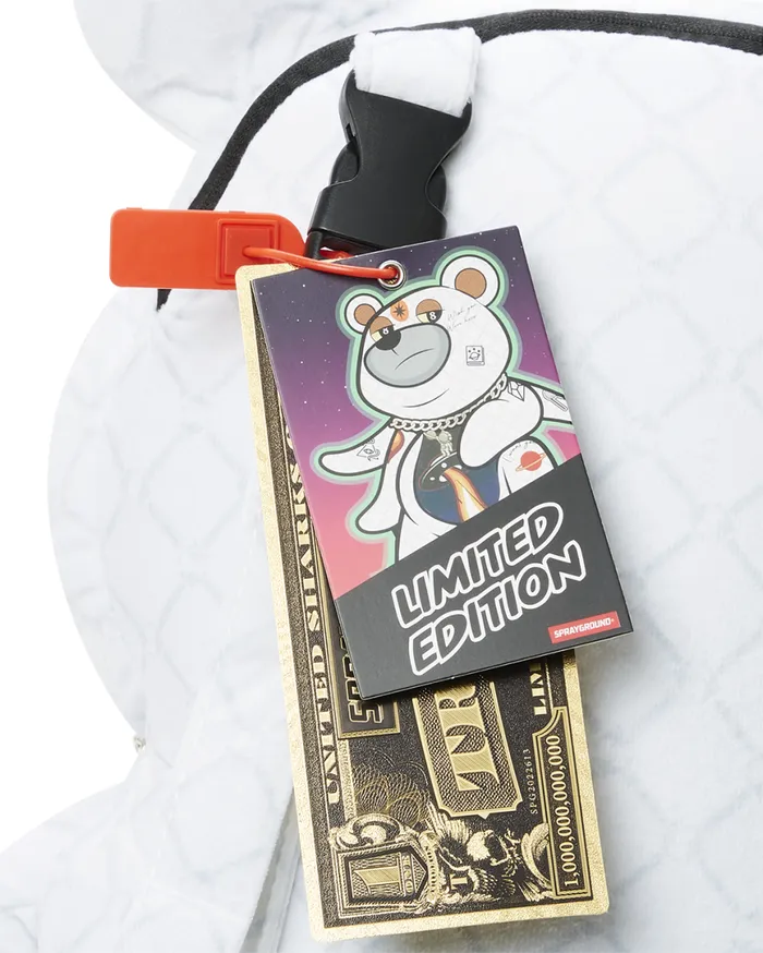 SPRAYGROUND Teddy Bear Backpacks UFO SPACED OUT MONEYBEAR TEDDYBEAR BACKPACK 8211 Universal SPRAYGROUND Teddy Bear Backpacks UFO SPACED OUT MONEYBEAR TEDDYBEAR BACKPACK 8211 Universal