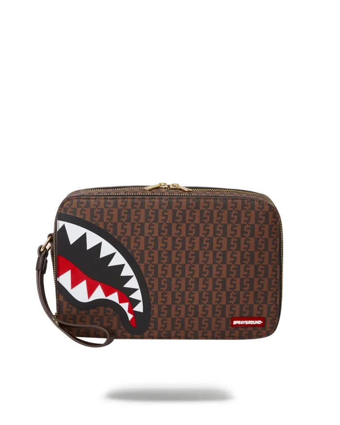 SPRAYGROUND Toiletries Aka Money Bags CASHIN CHECKS TOILETRY BAG 8211 Universal
