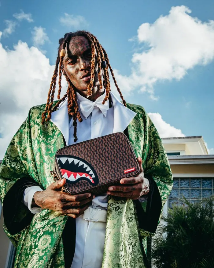 SPRAYGROUND Toiletries Aka Money Bags CASHIN CHECKS TOILETRY BAG 8211 Universal SPRAYGROUND Toiletries Aka Money Bags CASHIN CHECKS TOILETRY BAG 8211 Universal