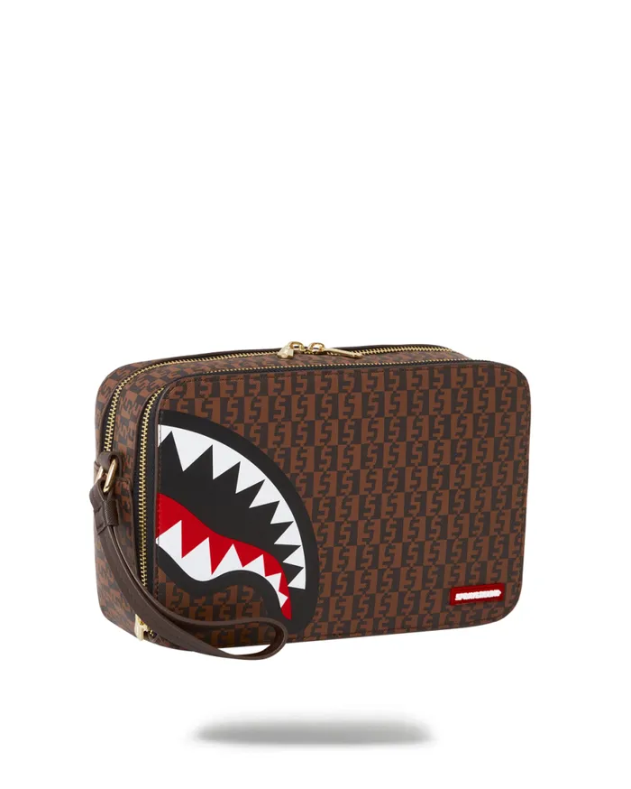 SPRAYGROUND Toiletries Aka Money Bags CASHIN CHECKS TOILETRY BAG 8211 Universal SPRAYGROUND Toiletries Aka Money Bags CASHIN CHECKS TOILETRY BAG 8211 Universal