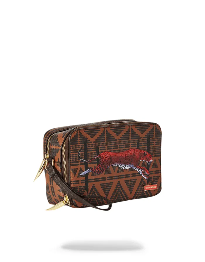 SPRAYGROUND Toiletries Aka Money Bags LEOPARDS IN PARIS TOILETRY AKA MONEY BAG 8211 Universal