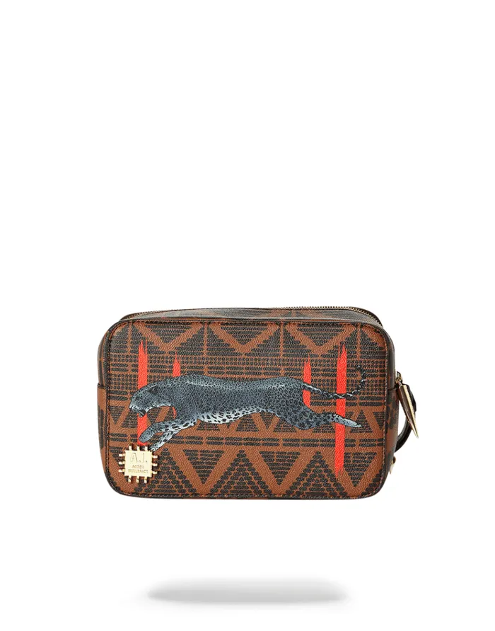SPRAYGROUND Toiletries Aka Money Bags LEOPARDS IN PARIS TOILETRY AKA MONEY BAG 8211 Universal