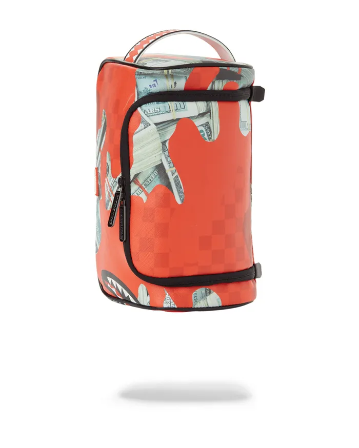 SPRAYGROUND Toiletries Aka Money Bags MONEY CAMO RED TOILETRY BAG 8211 Universal SPRAYGROUND Toiletries Aka Money Bags MONEY CAMO RED TOILETRY BAG 8211 Universal