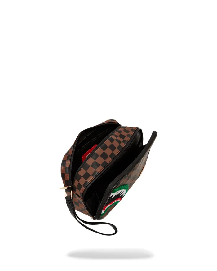 SPRAYGROUND Toiletries Aka Money Bags ROMEO AIR ITALIA SHARK TOILETRY BAG 8211 Universal SPRAYGROUND Toiletries Aka Money Bags ROMEO AIR ITALIA SHARK TOILETRY BAG 8211 Universal