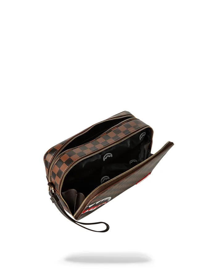 SPRAYGROUND Toiletries Aka Money Bags SHARKS IN PARIS TOILETRY BAG 8211 Universal SPRAYGROUND Toiletries Aka Money Bags SHARKS IN PARIS TOILETRY BAG 8211 Universal