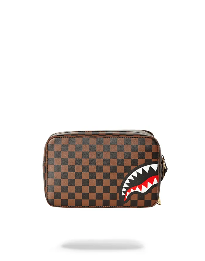 SPRAYGROUND Toiletries Aka Money Bags SHARKS IN PARIS TOILETRY BAG 8211 Universal SPRAYGROUND Toiletries Aka Money Bags SHARKS IN PARIS TOILETRY BAG 8211 Universal