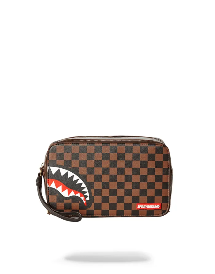 SPRAYGROUND Toiletries Aka Money Bags SHARKS IN PARIS TOILETRY BAG 8211 Universal SPRAYGROUND Toiletries Aka Money Bags SHARKS IN PARIS TOILETRY BAG 8211 Universal