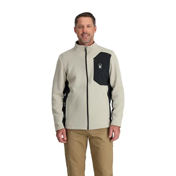Spyder Fleece Bandit Full Zip Sandstorm 8211 Mens