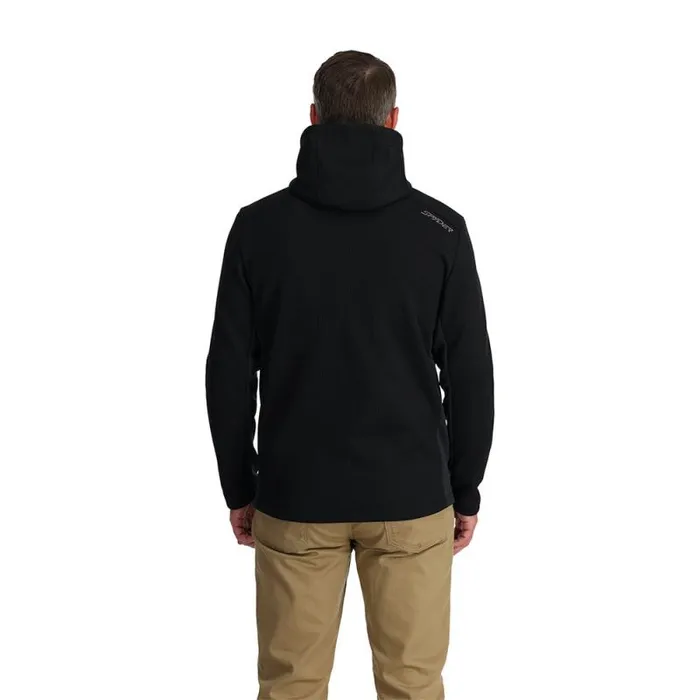 Spyder Fleece Bandit Hooded Black 8211 Mens