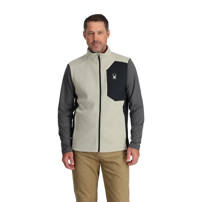 Spyder Fleece Bandit Vest Sandstorm 8211 Mens