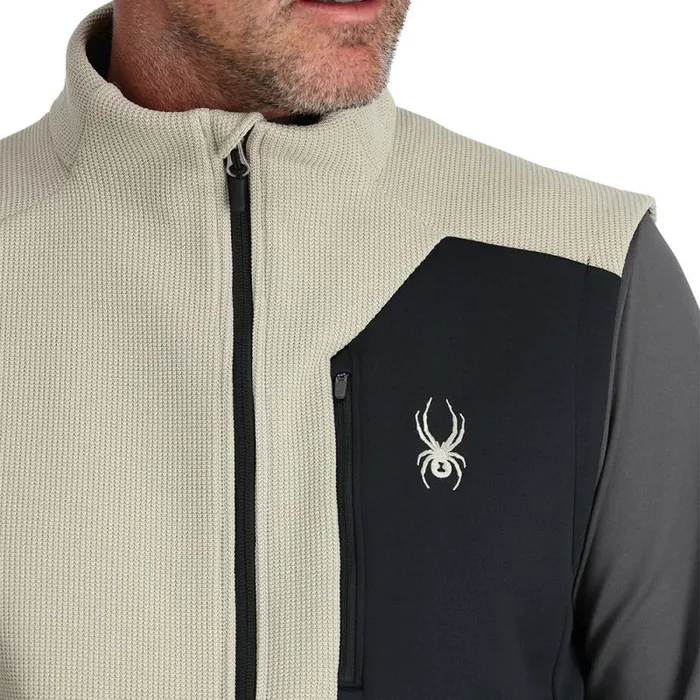 Spyder Fleece Bandit Vest Sandstorm 8211 Mens