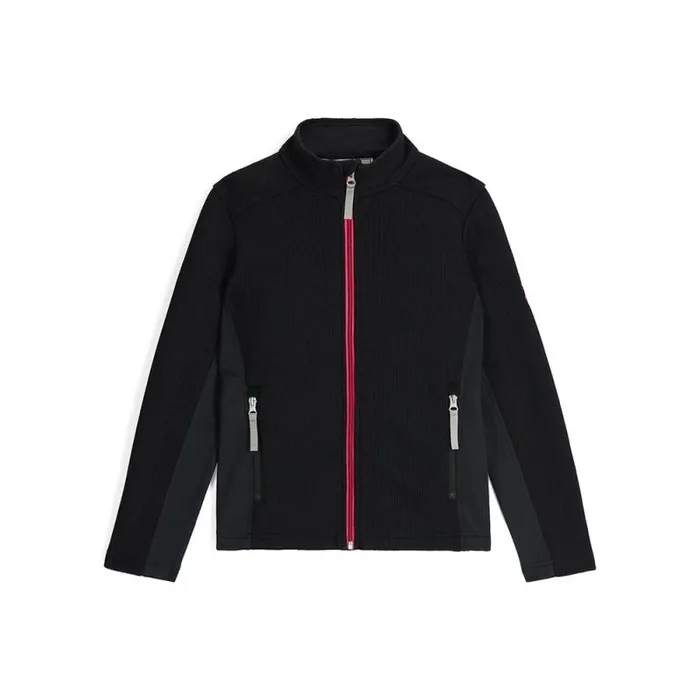 Spyder Fleece Bandita Full Zip Black 8211 Kids