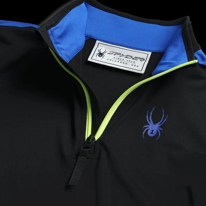 Spyder Fleece Base Half Zip Black 8211 Kids