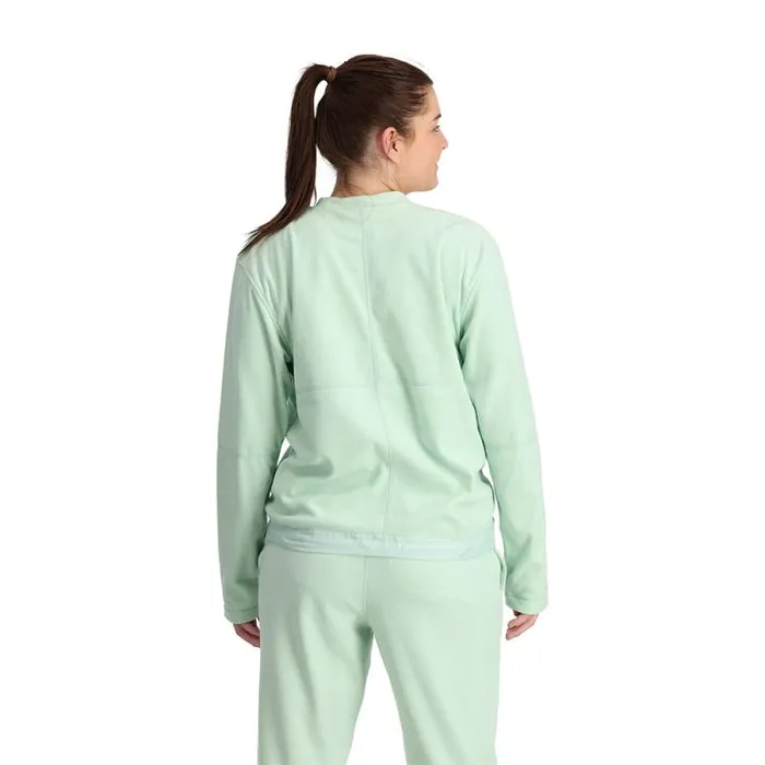 Spyder Fleece Lounge Crew Wintergreen 8211 Mens