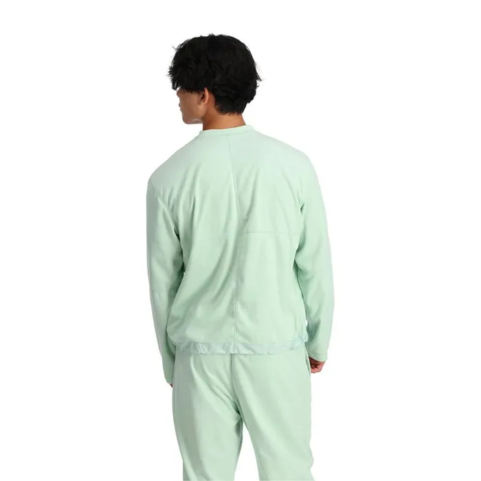 Spyder Fleece Lounge Crew Wintergreen 8211 Mens