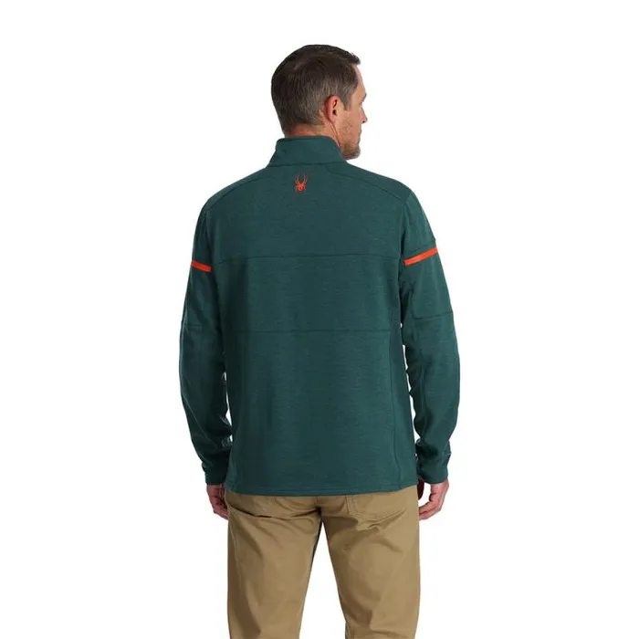 Spyder Fleece Speed Fleece Full Zip Cypress Green 8211 Mens