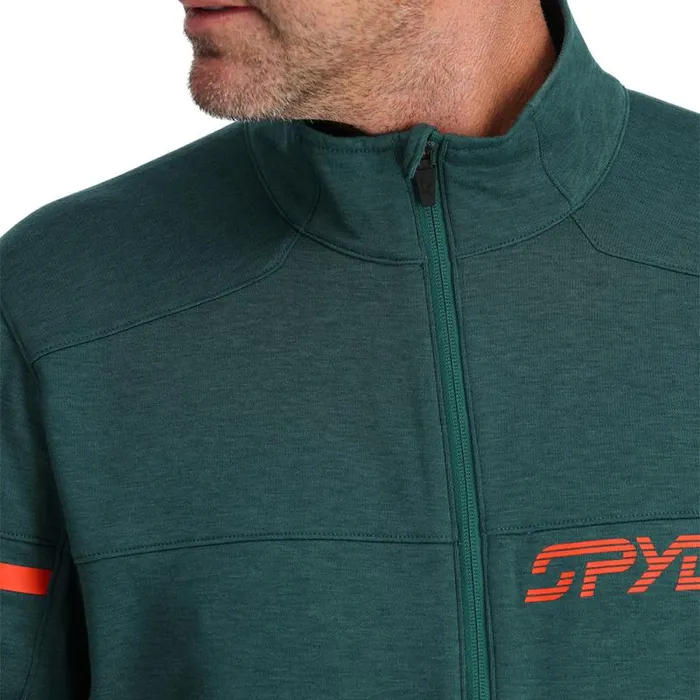 Spyder Fleece Speed Fleece Full Zip Cypress Green 8211 Mens