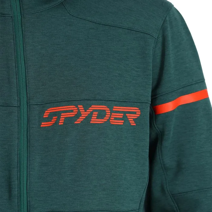 Spyder Fleece Speed Fleece Full Zip Cypress Green 8211 Mens