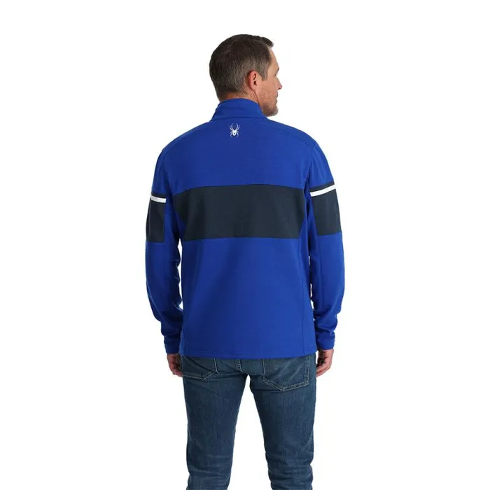 Spyder Fleece Speed Fleece Full Zip Electric Blue 8211 Mens