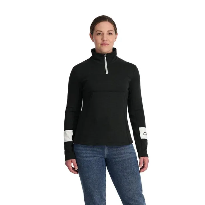 Spyder Fleece Speed Half Zip Black 8211 Womens