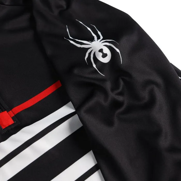 Spyder Fleece Web Half Zip Black 8211 Kids