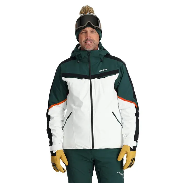 Spyder Insulated Monterosa White 8211 Mens