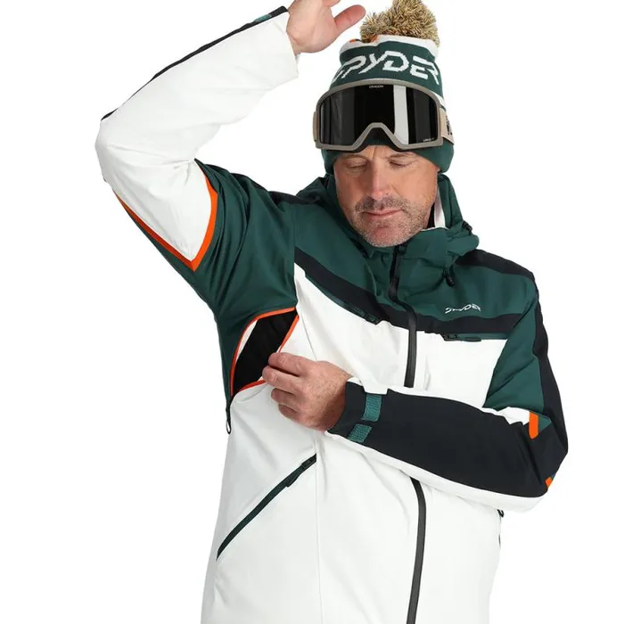 Spyder Insulated Monterosa White 8211 Mens