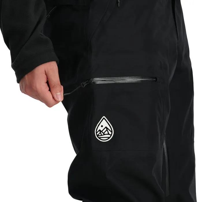 Spyder Shell Turret Black 8211 Mens