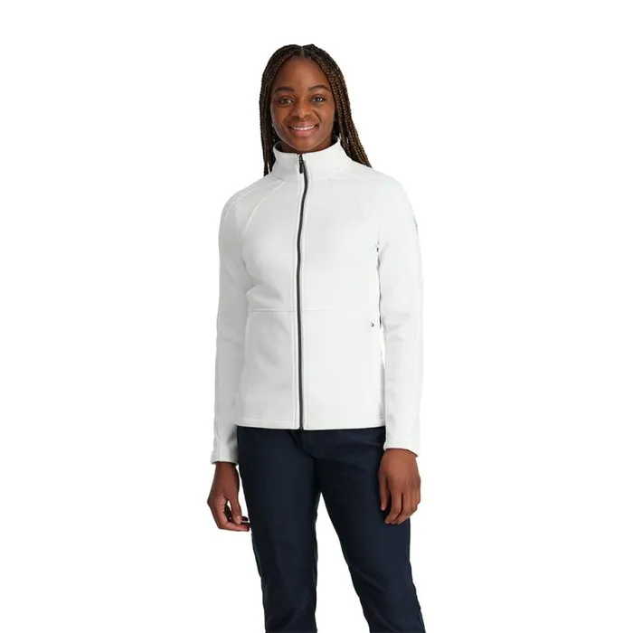 Spyder Sweaters Encore Full Zip White 8211 Womens