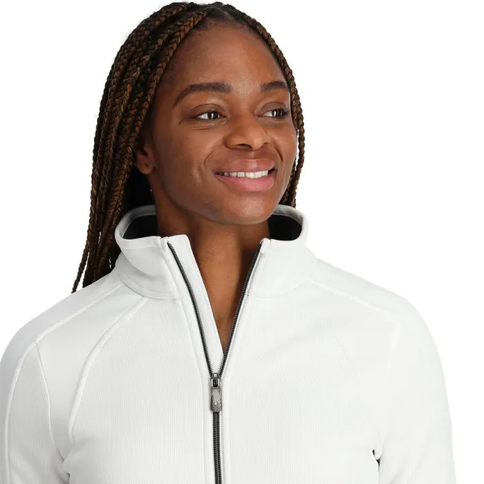 Spyder Sweaters Encore Full Zip White 8211 Womens