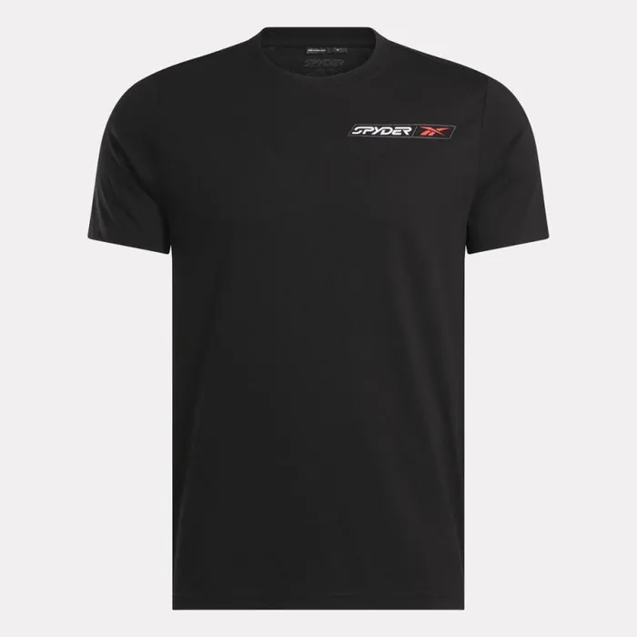 Spyder Tees Spyder X Reebok Collab Tee Black 8211 Womens