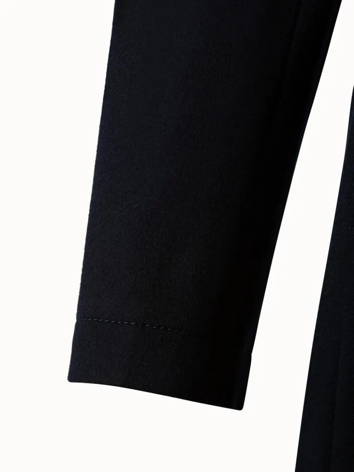 Storm System Cashmere Coat Navy Women Akris Coats