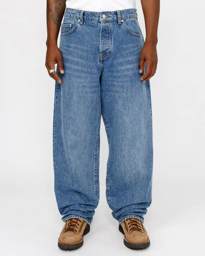 Stussy Denim BIG OL039 JEAN DENIM Medium Blue 8211 MenWomen Stussy Denim BIG OL039 JEAN DENIM Medium Blue 8211 MenWomen