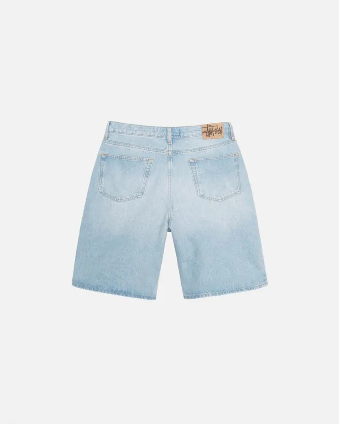 Stussy Denim BIG OL039 SHORT DENIM Light Wash 8211 MenWomen Stussy Denim BIG OL039 SHORT DENIM Light Wash 8211 MenWomen