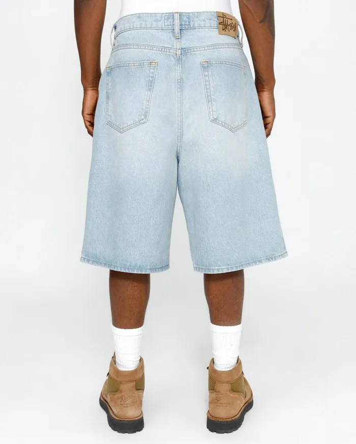 Stussy Shorts BIG OL039 SHORT DENIM Light Wash 8211 MenWomen Stussy Shorts BIG OL039 SHORT DENIM Light Wash 8211 MenWomen